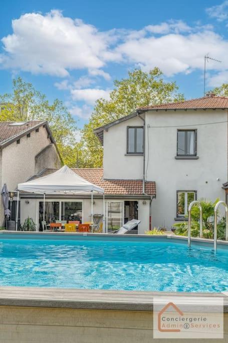 Maison A Lyon Parilly Avec Piscine, Jardin, Parking Prive & Proche Eurexpo Vénissieux 외부 사진